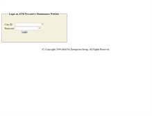 Tablet Screenshot of maintenance.abana.com.sa